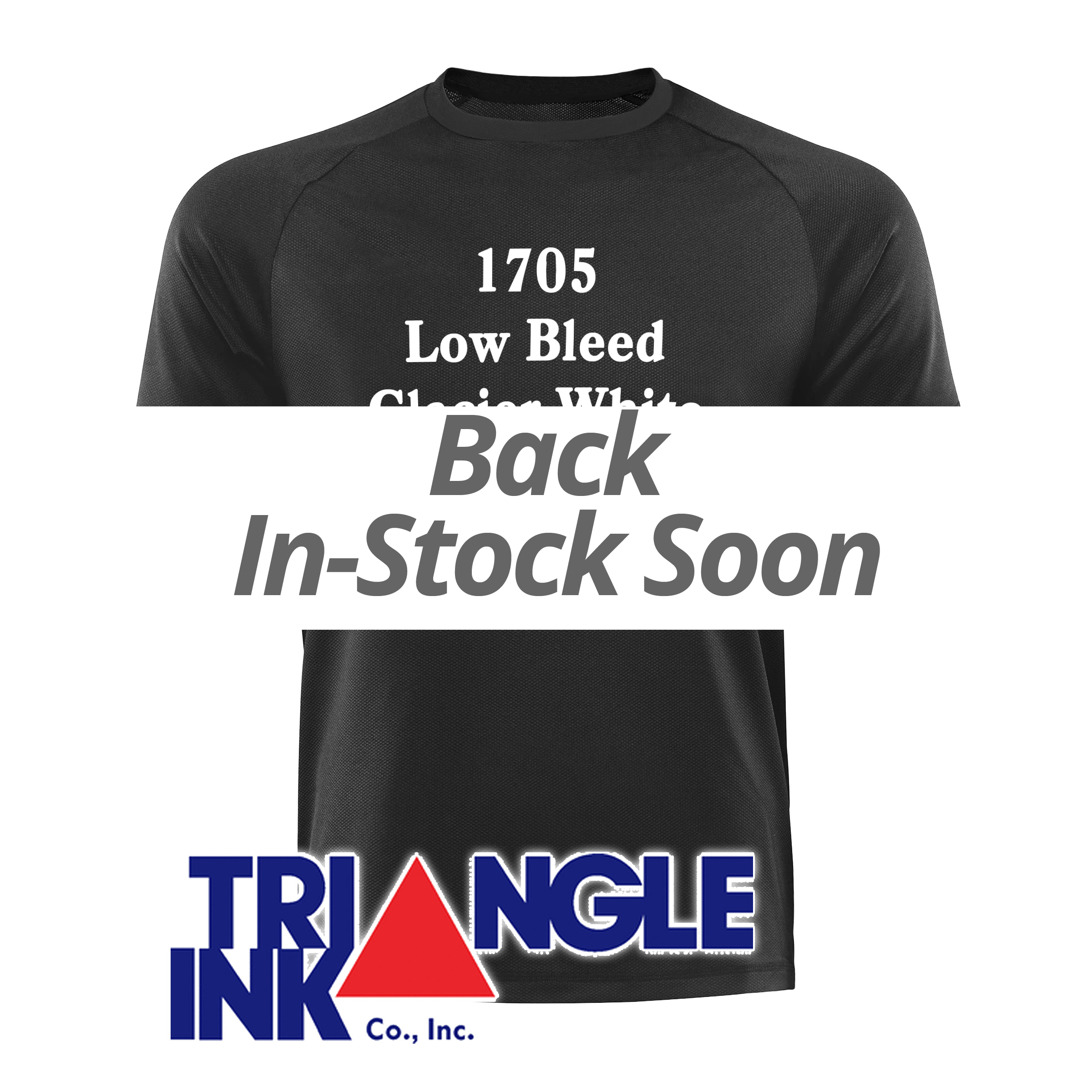 1705 Low Bleed Glacier White Ink