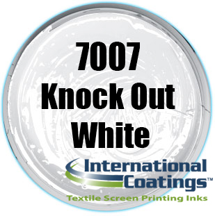 7007 KNOCK OUT WHITE INK