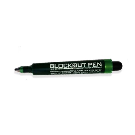 Green Blockout Pen