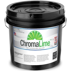 ChromaLime Emulsion (Gallon) chromalime, LED, emulsion, chromaline, gallon