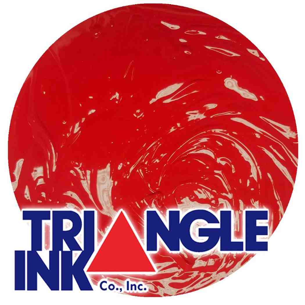 Triangle Ink 1123 Red Plastisol Screen Printing Ink