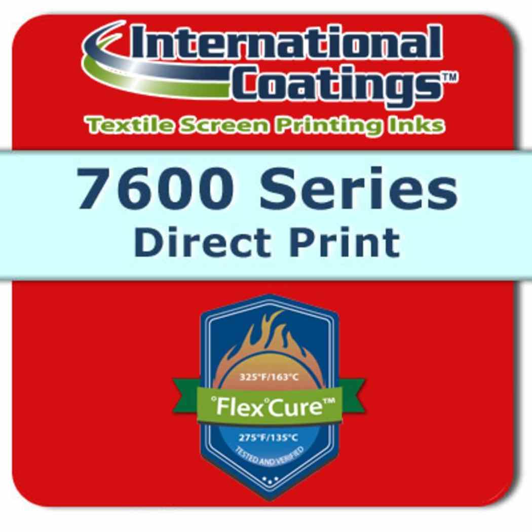International Coatings 7628 Super Drake Red 7600 Series Direct Print Screen Printing Ink