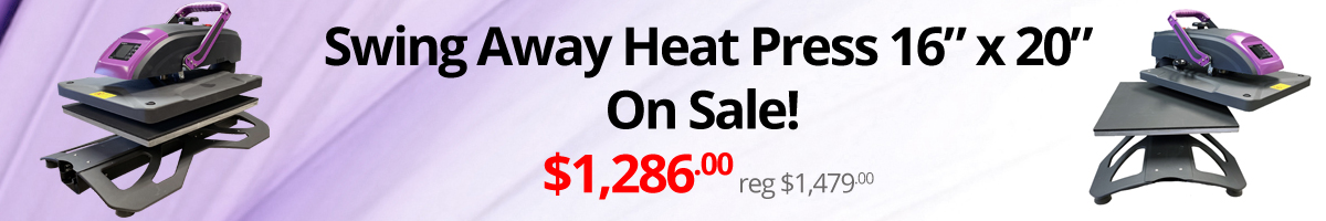 Heat Press Swing Away 1620 Sale