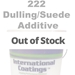 222 Dulling/ Suede Additive - IC222