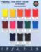 International Coatings Cool Sport™ Colors 6100 Series color card