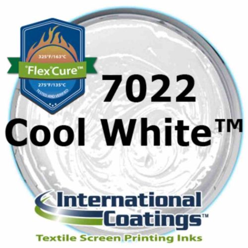 International Coatings 7022 Cool White FlexCure Plastisol Ink