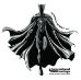 717 Ultimate Black low cure black plastisol ink superhero print