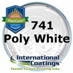 International Coatings 741 Poly White FlexCure Plastisol Ink