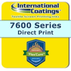 International Coatings 7627 Golden Yellow 7600 Series Direct Print Screen Printing Ink