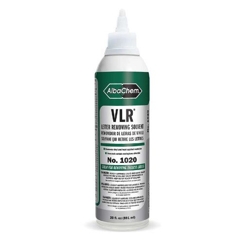 AlbaChem 1020 VLR Vinyl Letter Removing Solvent