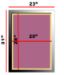 23 x 31 Frame Dimensions