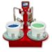 Anatol Formulator Double Ink Mixer — dual container industrial screen printing ink mixer