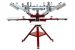 Anatol Tornado manual screen printing press 6 color 4 station compact design