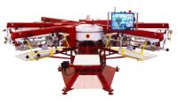 Anatol Volt S Automatic Press  Anatol VOLT S, automatic screen printing press, all-electric press, 15x16 print area, servo indexer, no compressor, screen printing equipment