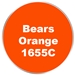 Bears Orange 1655C Ink Low Cure