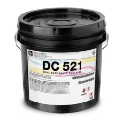 Chromaline DC 521 blue dual cure screen printing emulsion gallon
