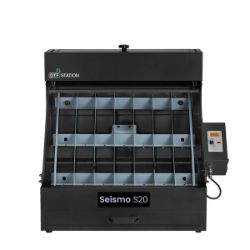 DTF Station Seismo S20DTF Powder Station DTF Station Seismo S20, DTF powder station, DTF powder applicator, automatic DTF powder shaker, DTF printing equipment, Seismo S20 powder machine, DTF powdering station