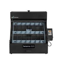 DTF Station Seismo S20DTF Powder Station DTF Station Seismo S20, DTF powder station, DTF powder applicator, automatic DTF powder shaker, DTF printing equipment, Seismo S20 powder machine, DTF powdering station