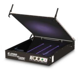 Vastex E-200 2331 LED Exposure Unit for screen printing with vacuum lid and LED light bars