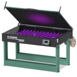 Vastex E-2000 5236 LED Exposure Unit for screen printing with LCD touchscreen and vacuum lid