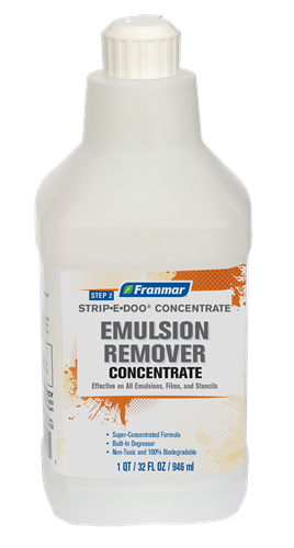 Emulsion Remover Concentrate Quart