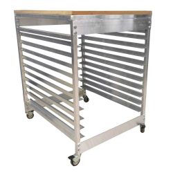 Heavy Duty Rolling Screen Cart (10 Screens) 