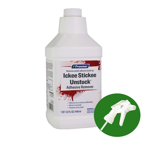 Ickee Stickee Unstuck (Adhesive Remover) Quart