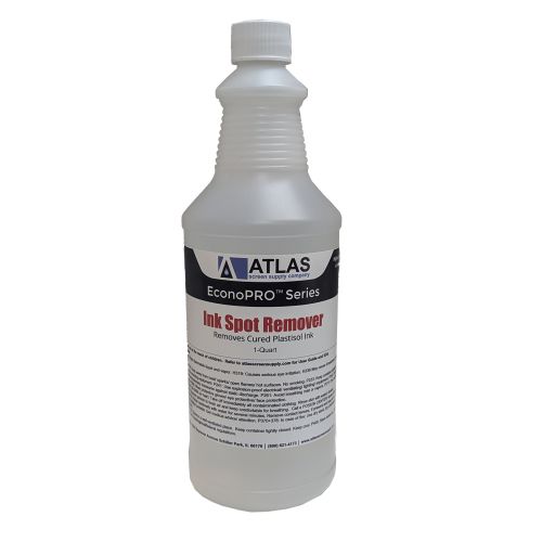 Ink Spot Remover Quart Size for screen printing shops