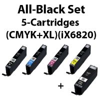 Canon iX6820 all black ink system for film positives