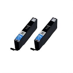 InstaInk Cyan Cartridge 2-Pack for Canon Pixma iX6820 – UV blocking ink