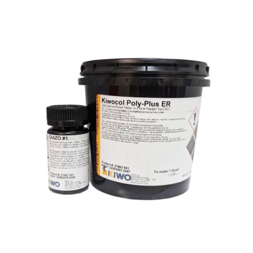 KIWO Kiwocol Poly-Plus ER Diazo Dual-Cure Emulsion Quart