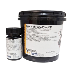Kiwocol Poly-Plus ER Dual Cure Emulsion - Quart