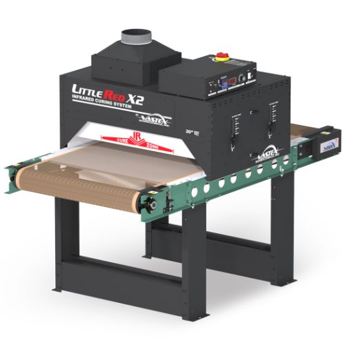 Vastex LittleRed X2 30 Conveyor Dryer – dual heater screen printing dryer