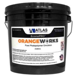 EconoPRO OrangeWorks Pure Photopolymer Emulsion Gallon