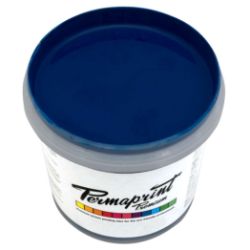 Permaprint Premium Aquatone Blue water-based screen printing ink