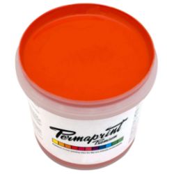 Permaprint Premium Aquatone Orange water-based screen printing ink