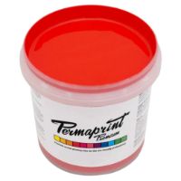 Permaprint Premium Aquatone Red Y/S Scarlet water-based screen printing ink