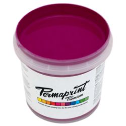 Permaprint Premium Glow Violet fluorescent water-based screen printing ink