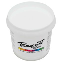Permaprint Premium Opaque White water-based screen printing ink