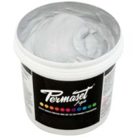 Permaset Aqua Bright Silver water-based metallic screen printing ink