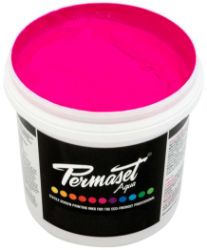 Permaset Aqua Supercover Glow Magenta Ink Liter