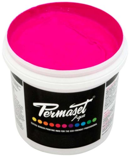 Permaset Aqua Supercover Glow Magenta Ink Liter