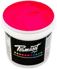 Permaset Aqua Supercover Glow Pink Ink Liter