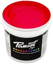 Permaset Aqua Supercover Glow Red Ink Liter