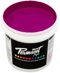 Permaset Aqua Supercover Glow Violet Ink Liter