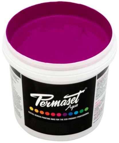 Permaset Aqua Supercover Glow Violet Ink Liter
