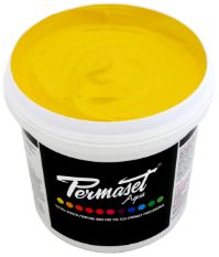 Permaset Aqua Supercover Mid Yellow Ink Liter