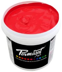 Permaset Aqua Supercover Scarlet Ink Liter