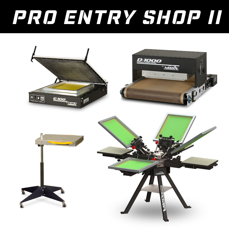 Pro Entry Shop II - Screen Printing Shop Set-Up