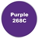 Purple 268C Ink Low Cure
